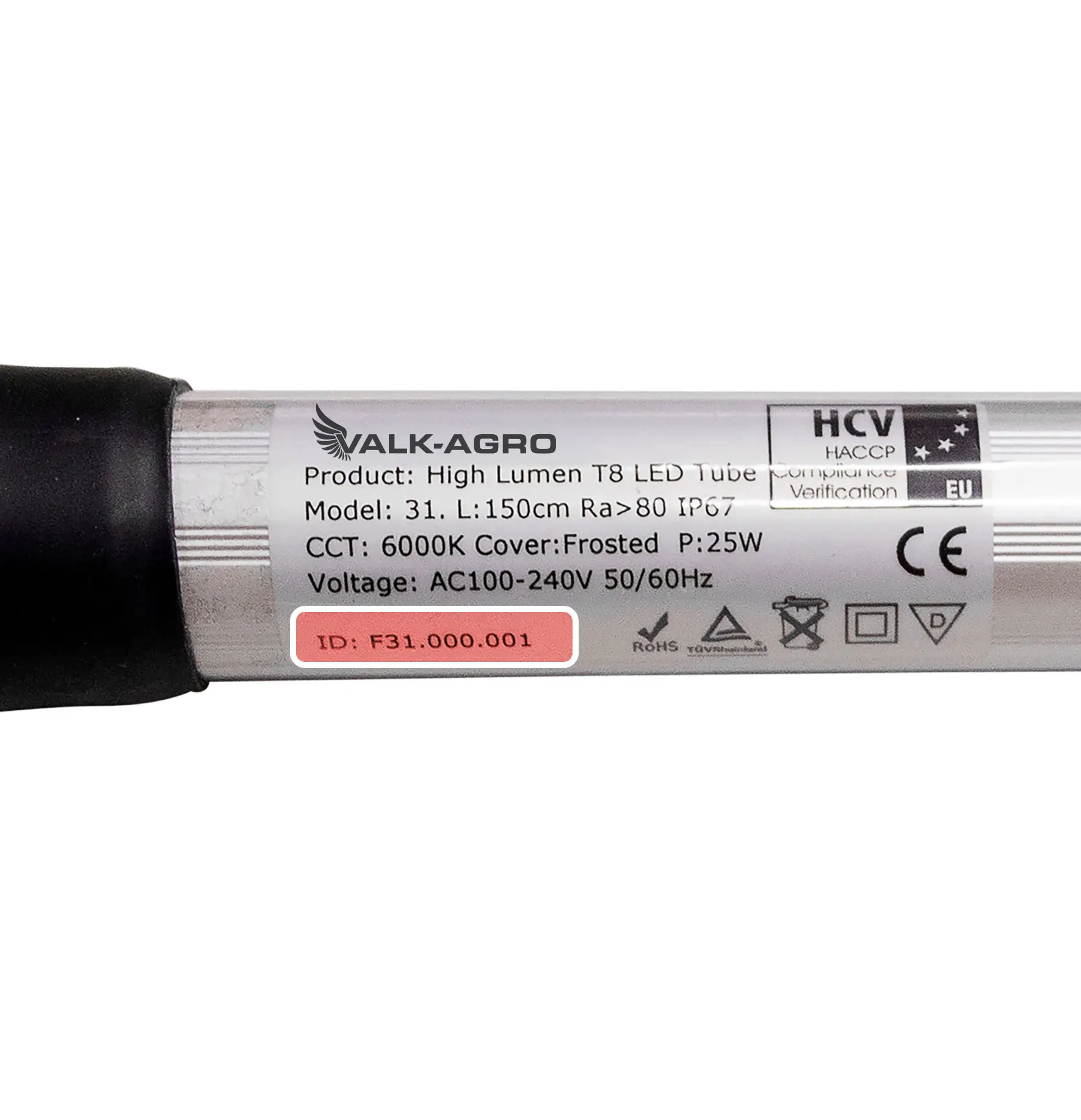 Check the Valk Agro LED ID